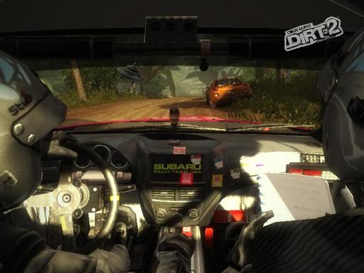 Colin McRae: DiRT 2 - Dirt 2 - от первого лица.